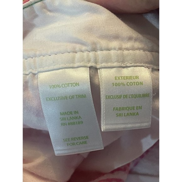 Lilly Pulitzer Walsh‎ Shorts Capri Pink Yacht Sea Sailboats Size 0 - Picture 7 of 7